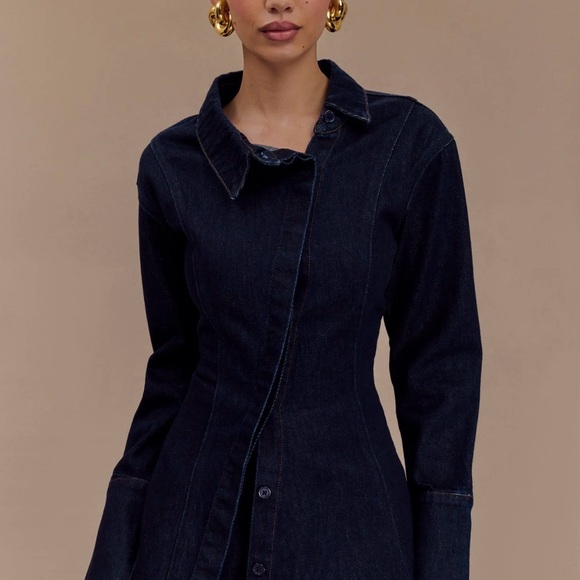 Meshki Dark Blue Denim Jacket - Picture 6 of 9